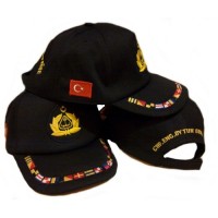 İsme Özel Flama İşlemeli Denizci Şapkası İsme Özel Flama İşlemeli Denizci Şapkası